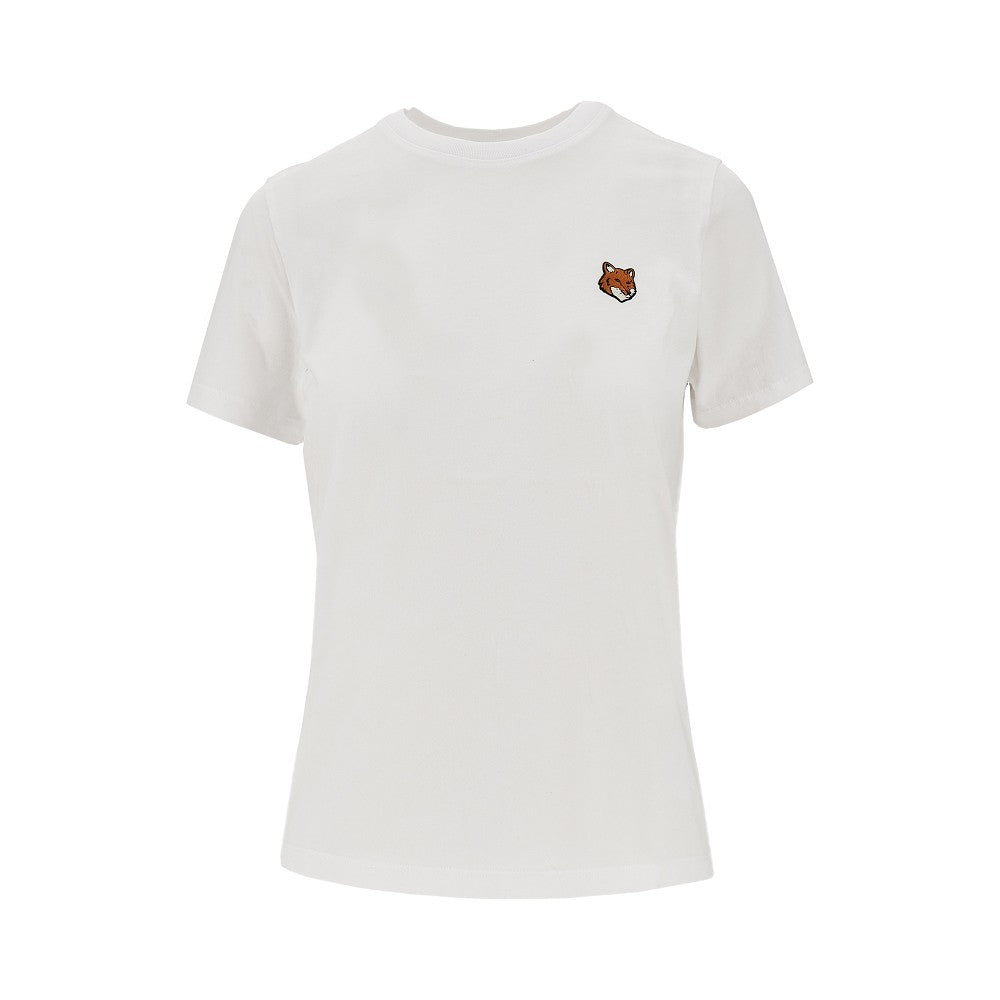 MAISON KITSUNE Fox Head' patch T-shirt