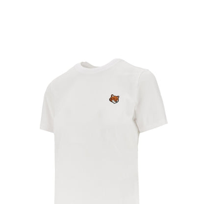 MAISON KITSUNE Fox Head' patch T-shirt
