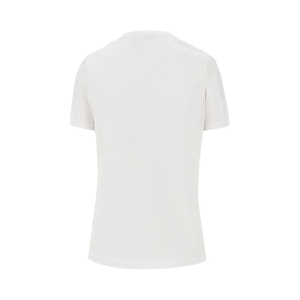 MAISON KITSUNE Fox Head' patch T-shirt