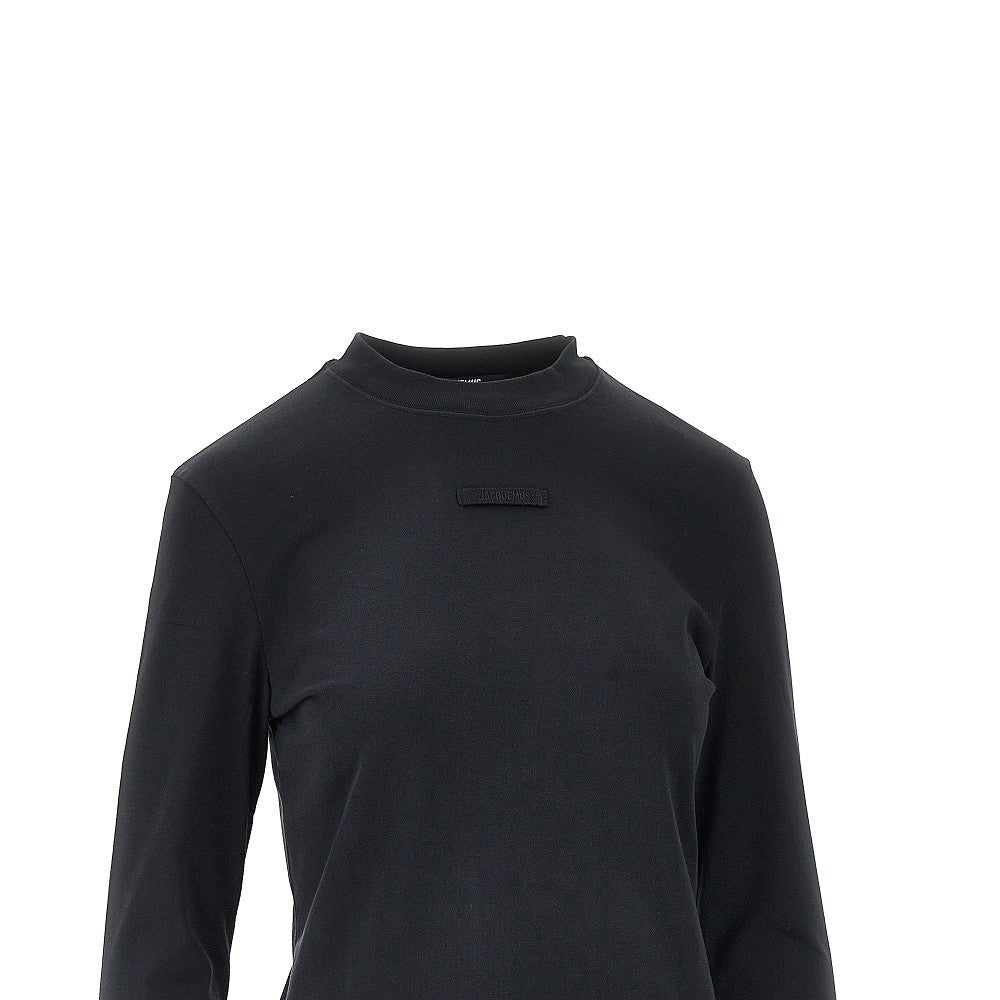 JACQUEMUS Long-sleeved 'Gros Grain' T-shirt