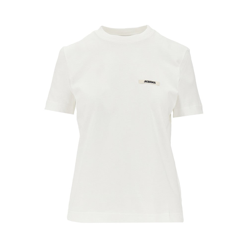 JACQUEMUS Gros Grain' cotton T-shirt
