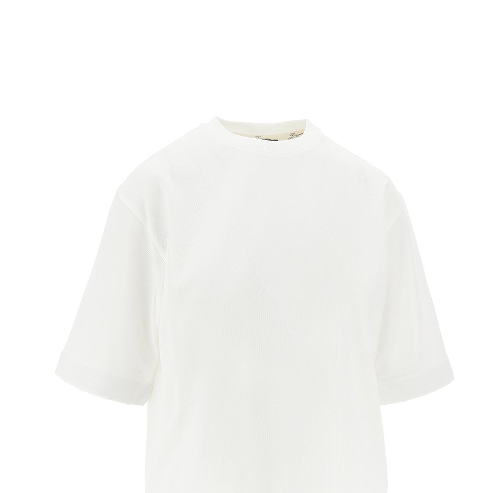 JACQUEMUS Ventadou' T-shirt with paper effect