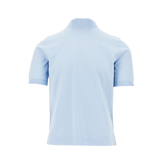 PRADA Cotton knit turtleneck T-shirt