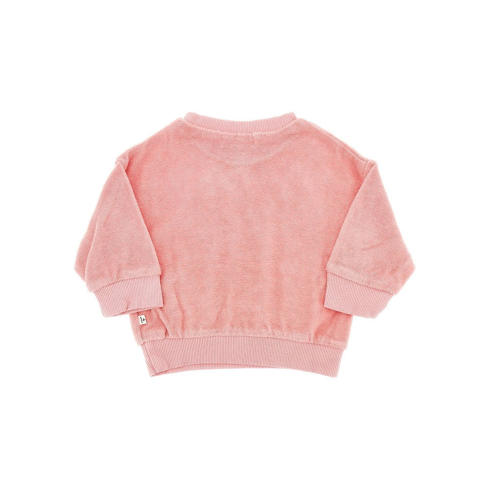 1 + in the Family Cotton-blend towel fabric sweatshirt