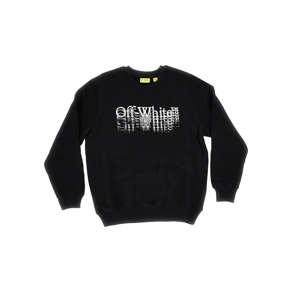 Off-White 'Big Bookish Stamp' print crewneck sweatshirt