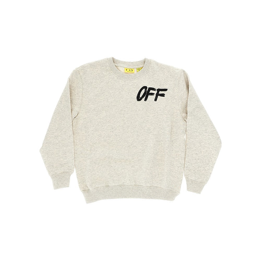 Off-White Logo print crewneck sweatshirt