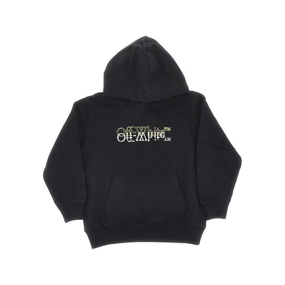 OFF WHITE Double Logo print hoodie