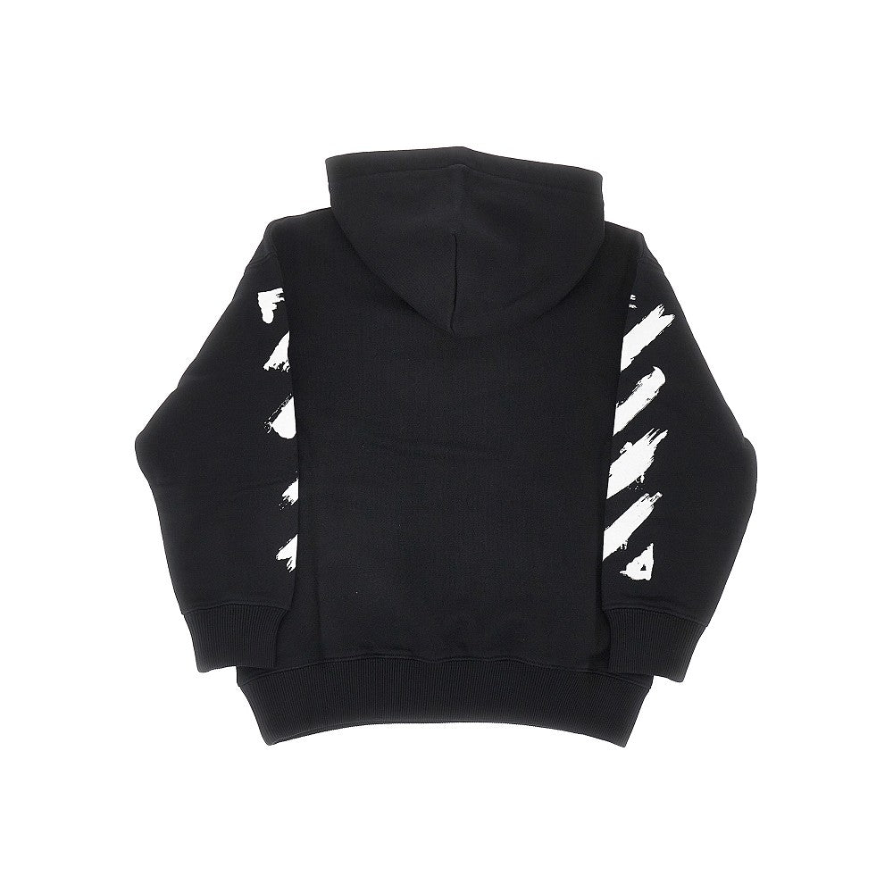OFF WHITE Diag Paint print hoodie