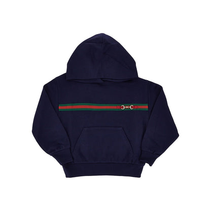 Gucci Hoodie with Web ribbon and Horsebit detail