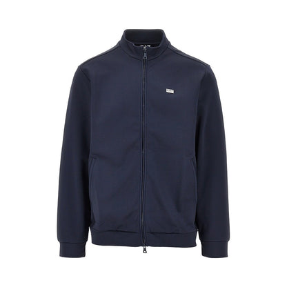 EA7 Full-zip sweatshirt with logo plate