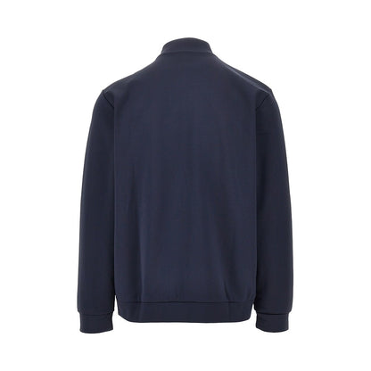 EA7 Full-zip sweatshirt with logo plate