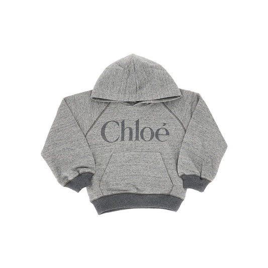 Chloé Mélange jersey hoodie