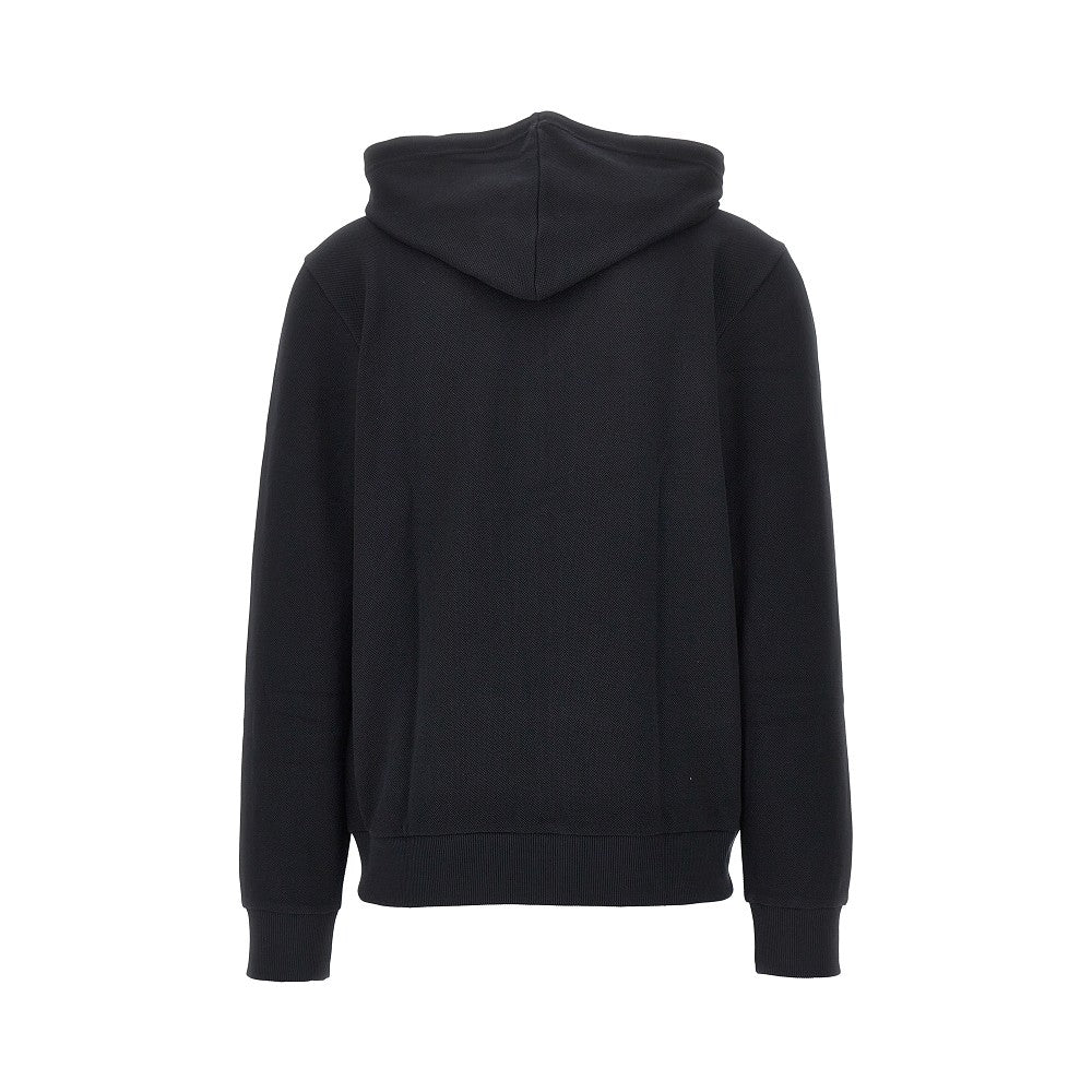 EA Bodywear Piquet jersey full-zip hoodie