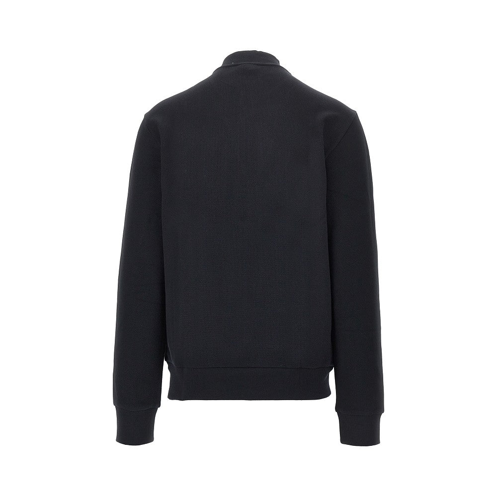EA Bodywear Piquet jersey full-zip sweatshirt