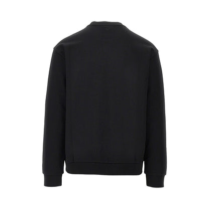EMPORIO ARMANI Logo print crewneck sweatshirt