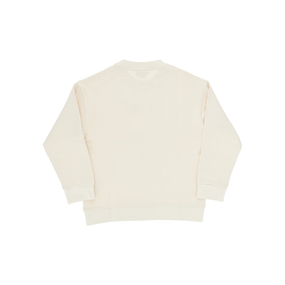 FENDI Multicoloured logo embroidery sweatshirt