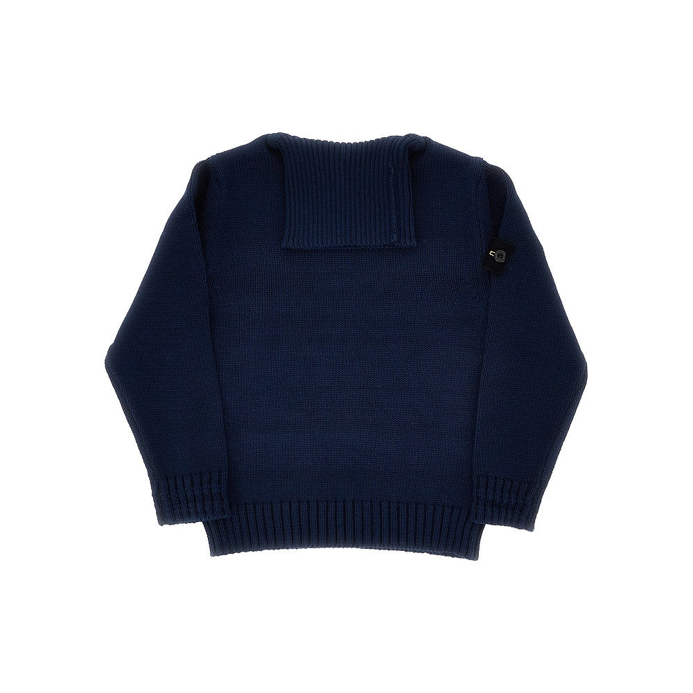 STONE ISLAND Cotton turtleneck sweater