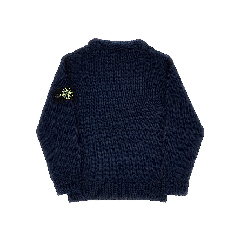STONE ISLAND Cotton turtleneck sweater