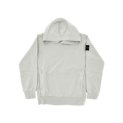 STONE ISLAND Organic cotton hoodie with Logo Badge