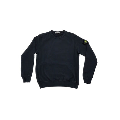 STONE ISLAND Logo badge crewneck sweatshirt