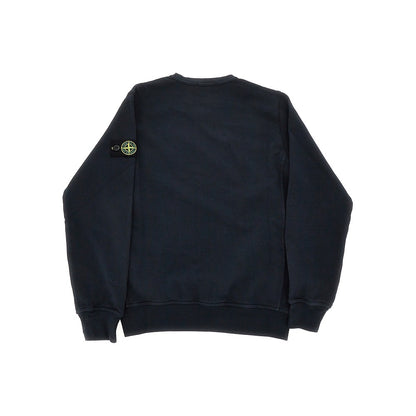 STONE ISLAND Logo badge crewneck sweatshirt