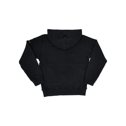 STONE ISLAND Logo badge full-zip hoodie