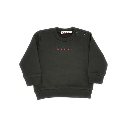 MARNI Logo print crewneck sweatshirt