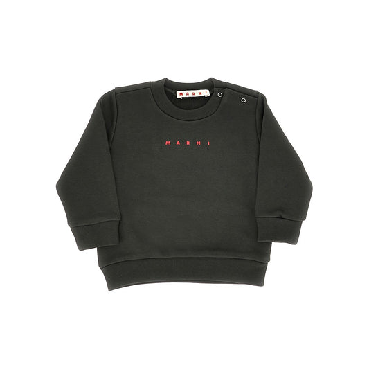 MARNI Logo print crewneck sweatshirt