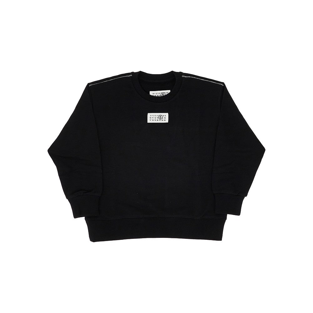 MM6 Maison Margiela Crewneck sweatshirt with logo label
