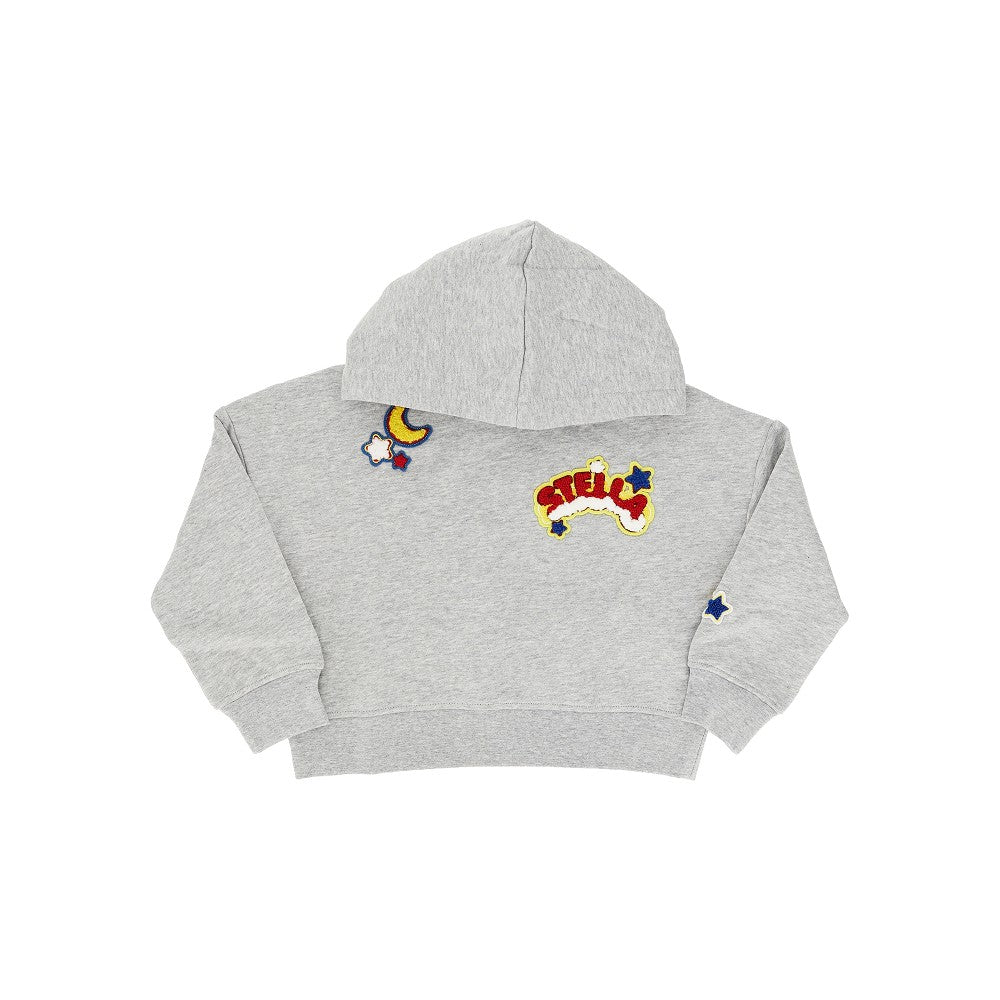 STELLA MCCARTNEY Terry patches hoodie