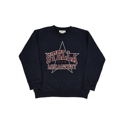STELLA MCCARTNEY Logo print crewneck sweatshirt