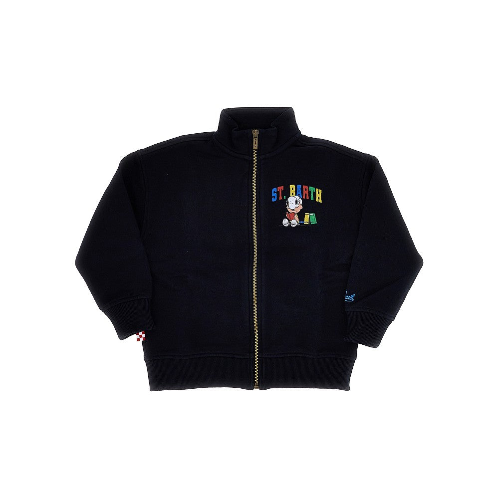 MC2 Saint Barth 'Snoopy School' print full-zip sweatshirt