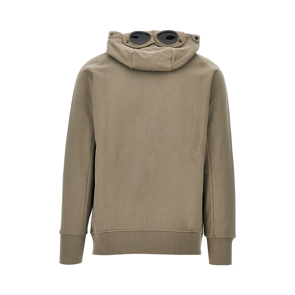 C.P. Company Cotton full-zip hoodie with lenses