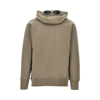 C.P. Company Cotton full-zip hoodie with lenses