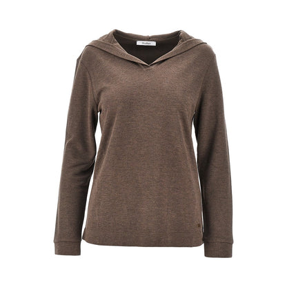 MAX MARA Silk-blend hoodie