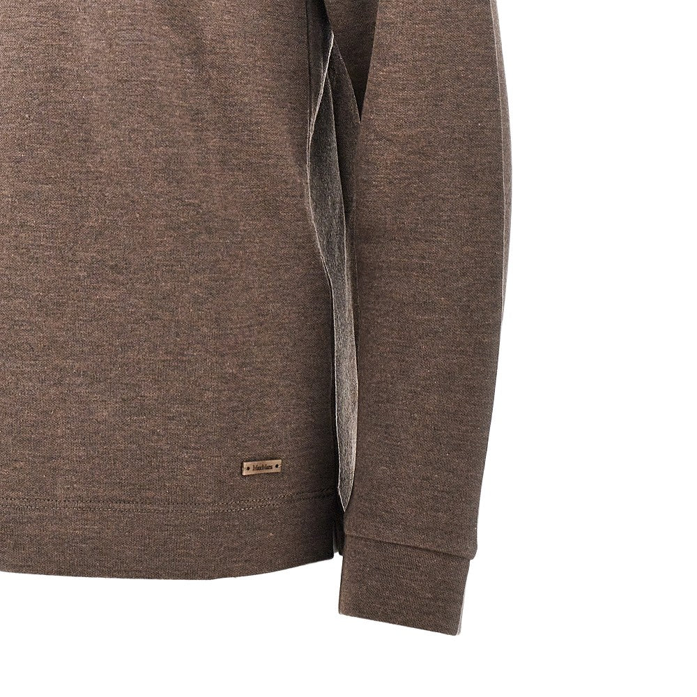 MAX MARA Silk-blend hoodie