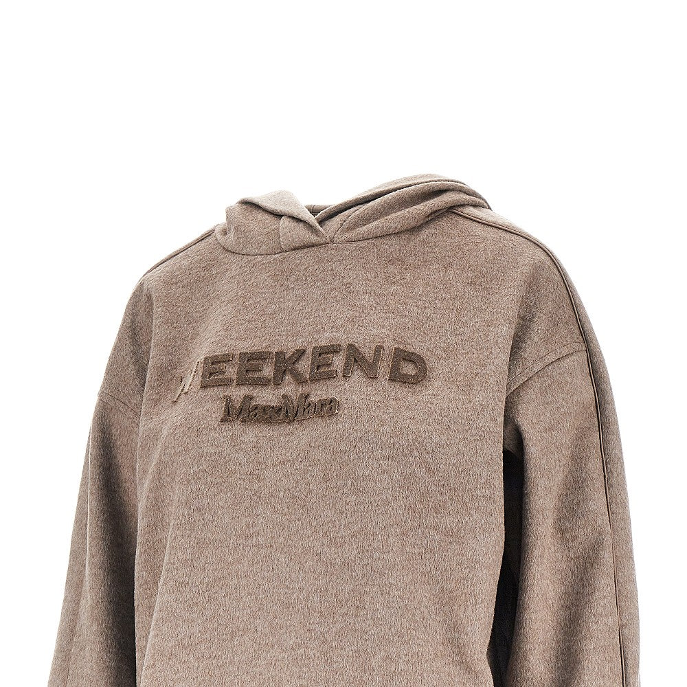 Weekend Max Mara Drap jersey hoodie
