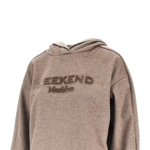 Weekend Max Mara Drap jersey hoodie