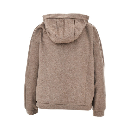 Weekend Max Mara Drap jersey hoodie