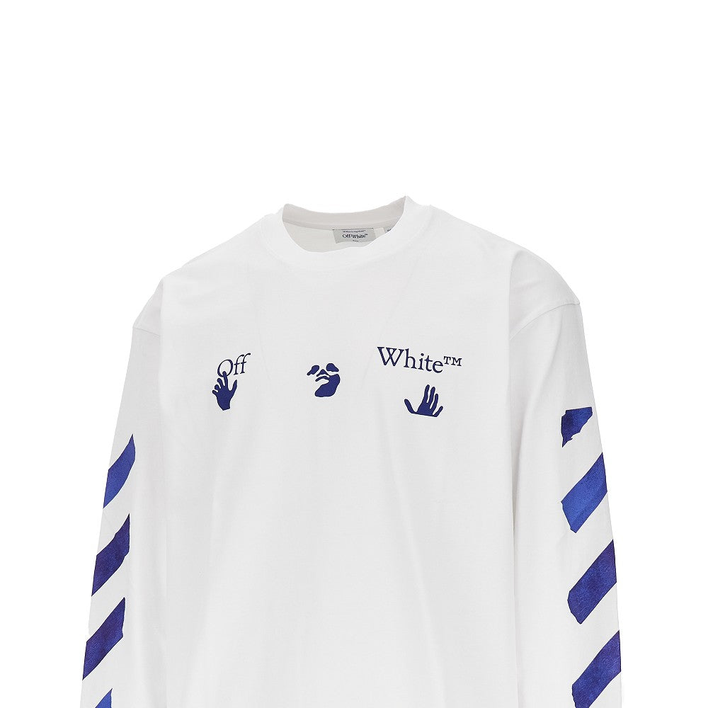 OFF WHITE Bacco Arrow Skate' cotton T-shirt