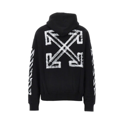 OFF WHITE Motion Arrow Skate' hoodie