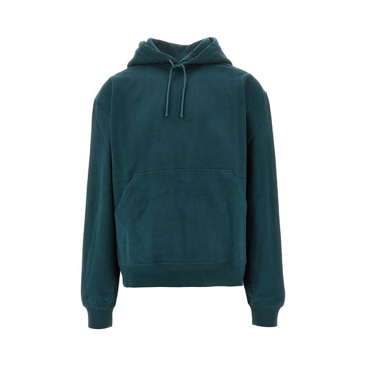 SAINT LAURENT Hoodie with logo embroidery