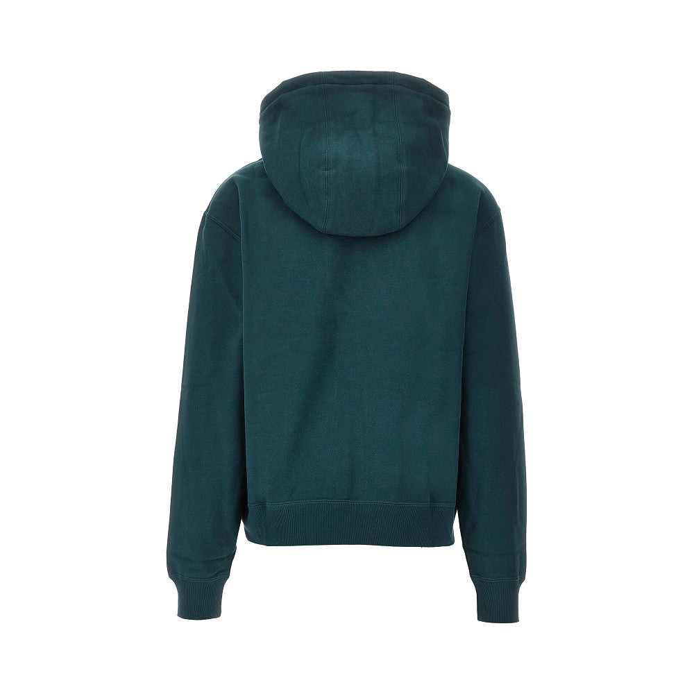 SAINT LAURENT Hoodie with logo embroidery