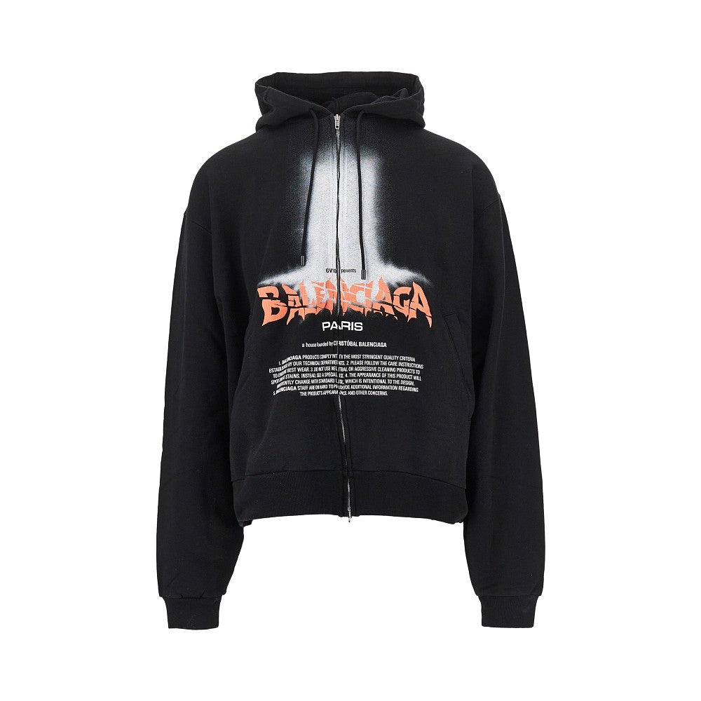 BALENCIAGA 'The Door' full-zip hoodie