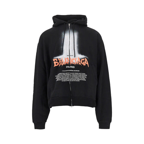BALENCIAGA 'The Door' full-zip hoodie