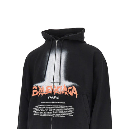 BALENCIAGA 'The Door' full-zip hoodie