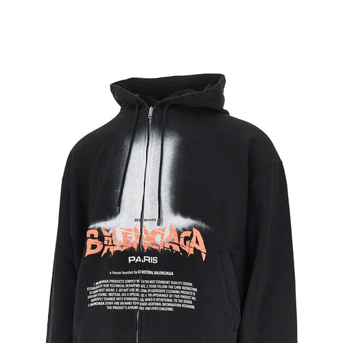BALENCIAGA 'The Door' full-zip hoodie