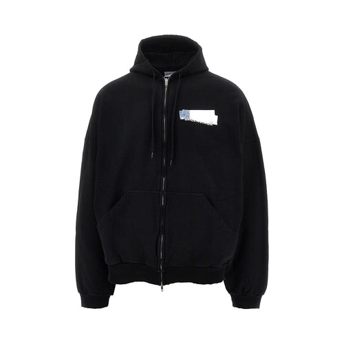 Balenciaga 'Silver Tape Balenciaga' full-zip hoodie