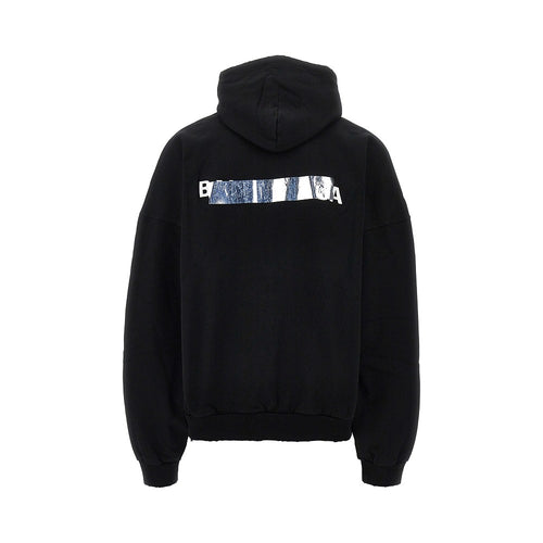 Balenciaga 'Silver Tape Balenciaga' full-zip hoodie