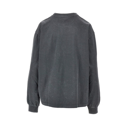 Ganni Cotton T-shirt with 'Tiger' print